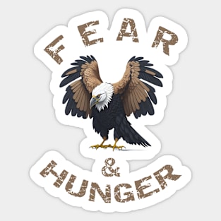 Fear and Hunger Sticker